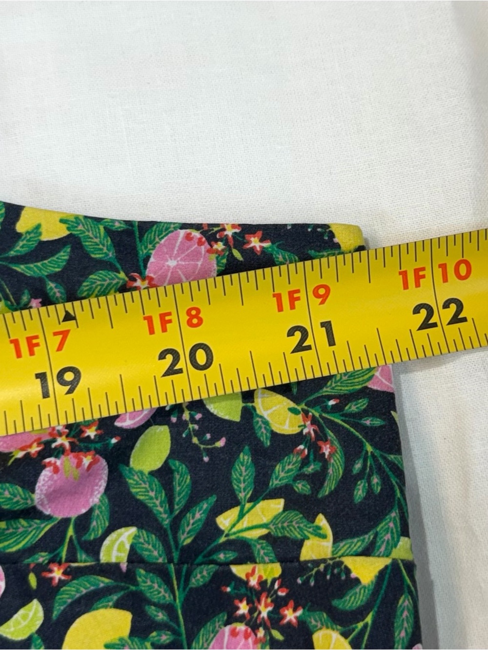 1901 Floral Ruffle Cap-Sleeve Top - Picture 6 of 7